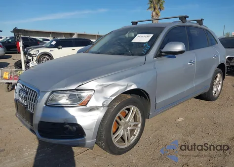 2016 Audi Q5 2.0T Premium from USA, damaged, VIN WA1L2AFP4GA031252